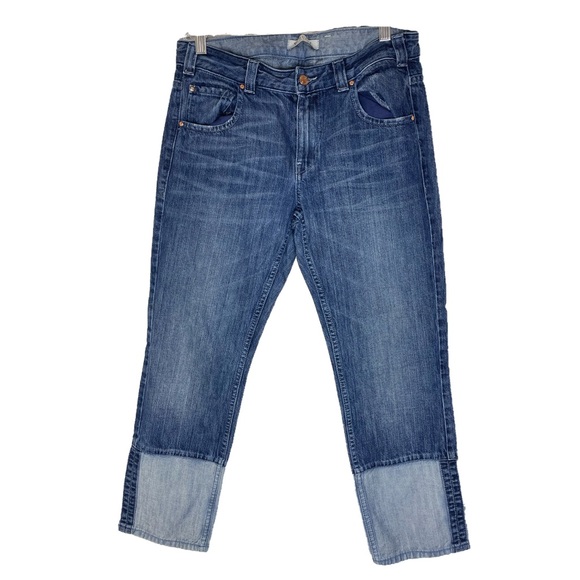 Guess Los Angeles Color Block Denim Jeans - Picture 2 of 3